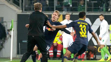 Leipzigs Emil Forsberg (M).