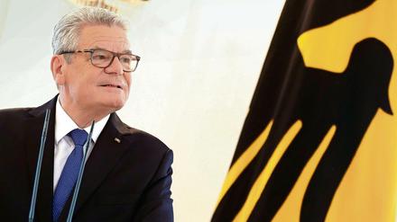 Bundespräsident Joachim Gauck 