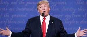 Wird er eine Wahlniederlage akzeptieren? Donald Trump lässt das offen. 