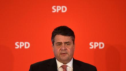 SPD-Chef Sigmar Gabriel.
