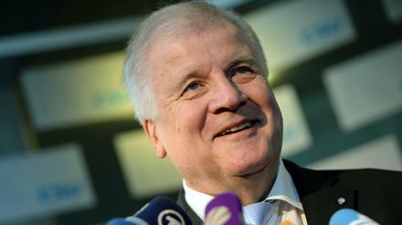 Der bayerische Ministerpräsident und CSU-Vorsitzende Horst Seehofer (CSU) 