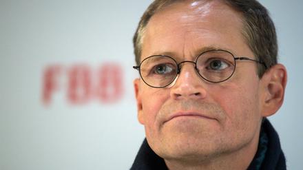 Michael Müller (SPD), Regierender Bürgermeister von Berlin, hier noch in Berlin, hat sich auf den weiten Weg nach Ecuador gemacht. 