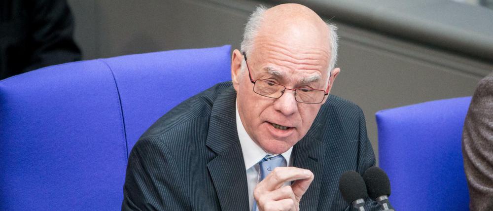 Bundestagspräsident Norbert Lammert (CDU).