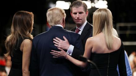 Trump-Sohn Eric organisiert die Wahlkampf-Finanzen. 