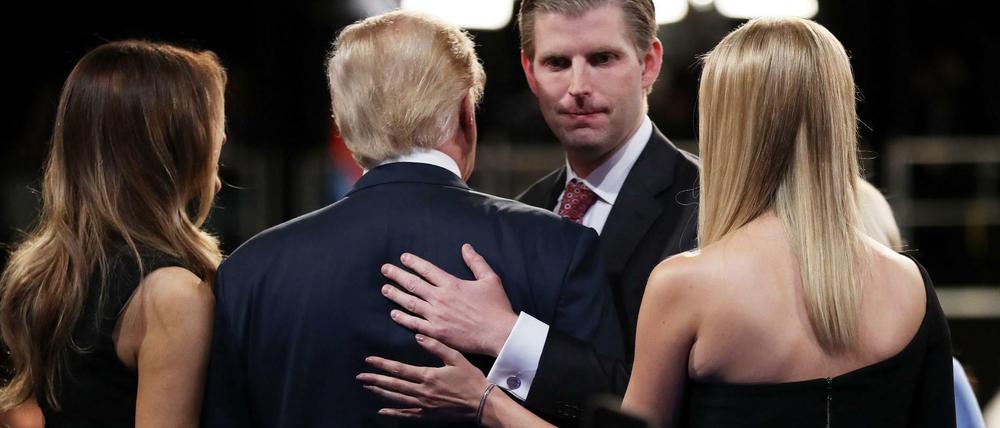 Trump-Sohn Eric organisiert die Wahlkampf-Finanzen. 