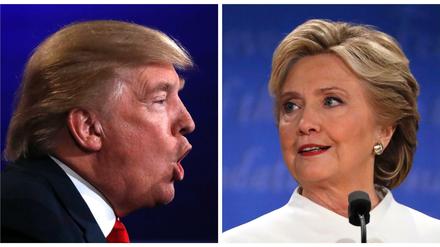 Donald Trump und Hillary Clinton haben sehr unterschiedliche Ansichten, wie die Wirtschaftsordnung im Land aussehen soll.