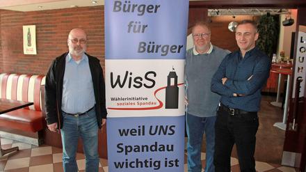 Michael Althoff und Jürgen Kessling machen weiter, Emilio Paolini zieht es nach Indien (v.l.n.r.).