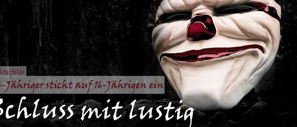 Die Polizei warnt Nachahmer von Gruselclowns.