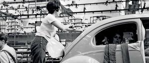 Hängt und hängt. Auf seiner Reise durch Deutschland besuchte Johannes Haile auch das VW-Werk in Wolfsburg.