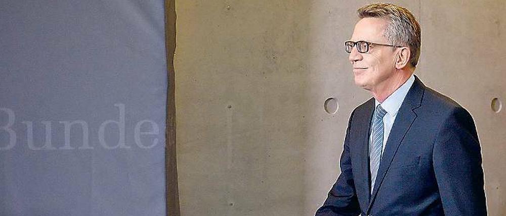 Viel Potenzial. Thomas de Maizière setzt auf neue Förderwege.