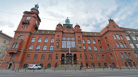 Das Rathaus Pankow.