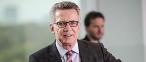 Bundesinnenminister Thomas de Maiziere (CDU).