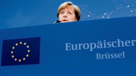 Die Probleme Europas stehen ihr bis zum Hals.