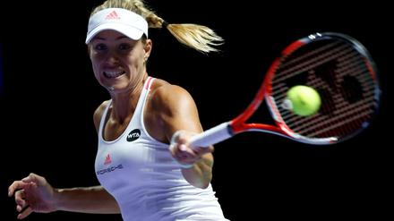 Angelique Kerber hat in Singapur auch ihr zweites Duell gewonnen.