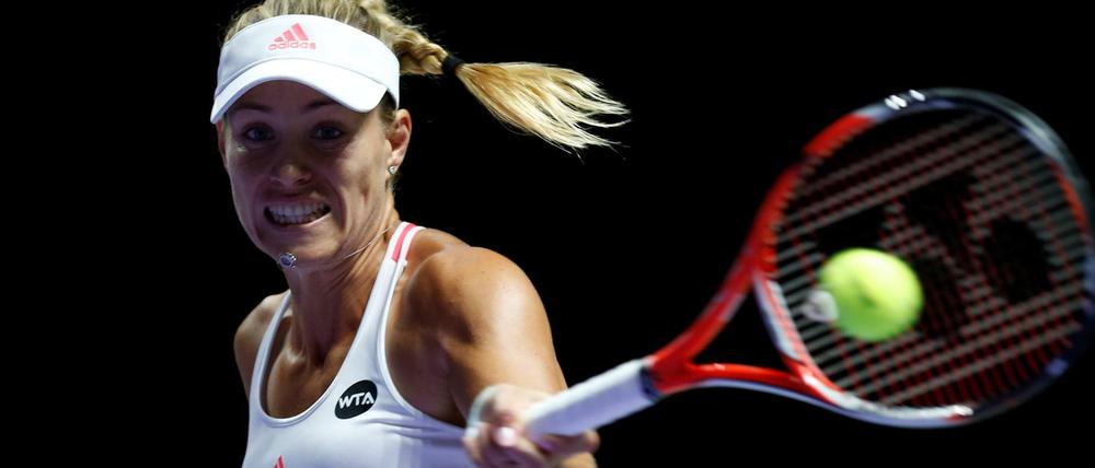 Angelique Kerber hat in Singapur auch ihr zweites Duell gewonnen.