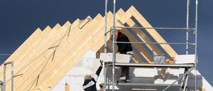 Immer mehr neue Eigenheime. 