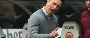 Ungehalten: Eintracht Frankfurts Trainer Niko Kovac.