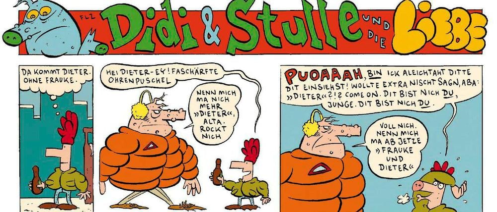Bis vor kurzem als Album unveröffentlicht: Eine Seite aus „Die Sache mit Frauke“.