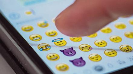 An Emoticons gibt es inzwischen eine breite Auswahl.