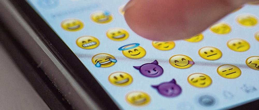 An Emoticons gibt es inzwischen eine breite Auswahl.