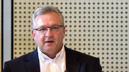 Der scheidende Vorsitzende der Berliner CDU, Frank Henkel