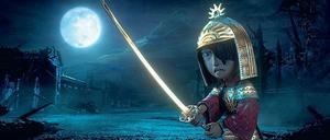 Ran! Der kleine Kubo, finster entschlossen zum nächtlichen Showdown.