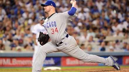 Cubs-Pitcher Jon Lester.