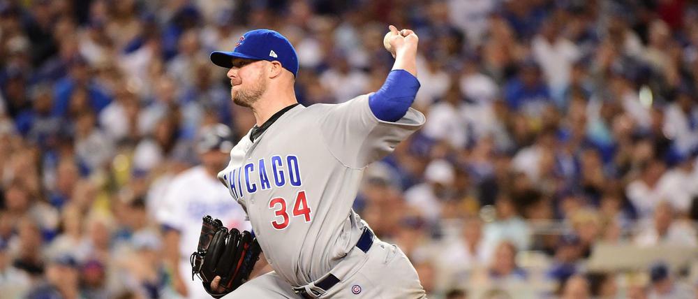 Cubs-Pitcher Jon Lester.