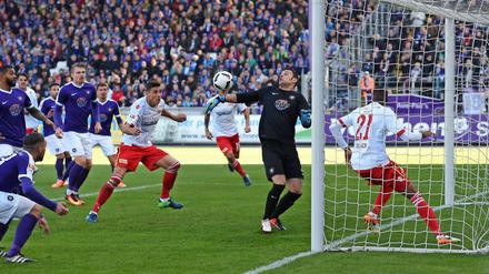 Damir Kreilach erzielt das 1:0 für Union.