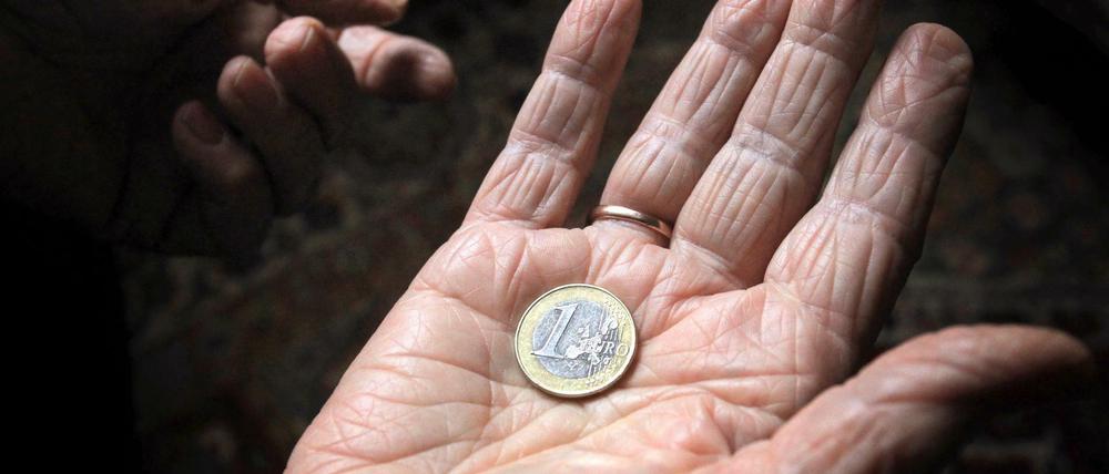 Viele Rentner müssen schon jetzt mit kleinem Budget über die Runden kommen.