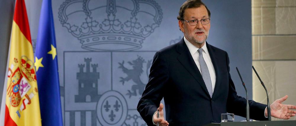Noch geschäftsführend im Amt, aber bald wieder regulärer Ministerpräsident Spaniens: Mariano Rajoy von der konservativen Volkspartei.