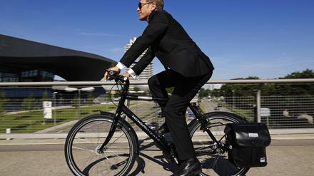 Dienstfahrräder werden immer beliebter.