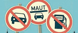 Über ein Verbot von Diesel- und Benzinmotoren für Pkw ist in Deutschland eine heftige Debatte entfacht.