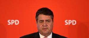 SPD-Chef Sigmar Gabriel.