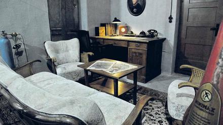 In der Ausstellung soll auch ein Nachbau des Arbeitszimmers von Adolf Hitler dargestellt werden.
