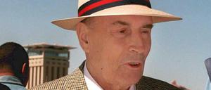 Staatsmann und Poet: Francois Mitterrand.