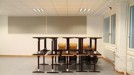 Nicht alles ist in Marzahn so frisch saniert wie der Erweiterungsbau der Wilhelm-Busch-Grundschule.