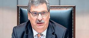 Wer hat ihn nicht gewählt? Ralf Wieland, Parlamentspräsident. 