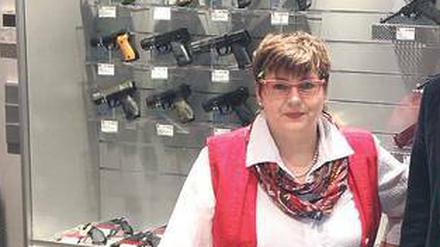 Waffenhändlerin Katja Triebel