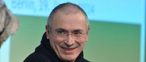Michail Chodorkowski, ehemaliger russischer Öl-Magnat und Ex-Häftling.