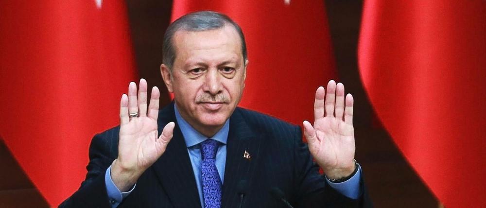 Der türkische Präsident Erdogan.