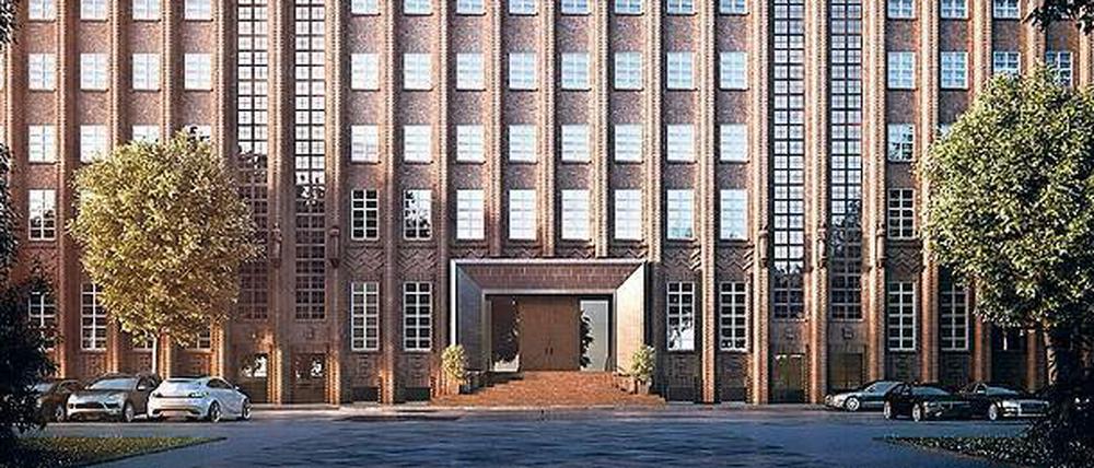 Roter Backstein war in den dreißiger Jahren stilbildend. 
