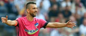 Herthas Vedad Ibisevic ist wie schon in der vergangenen Saison gut in Form.
