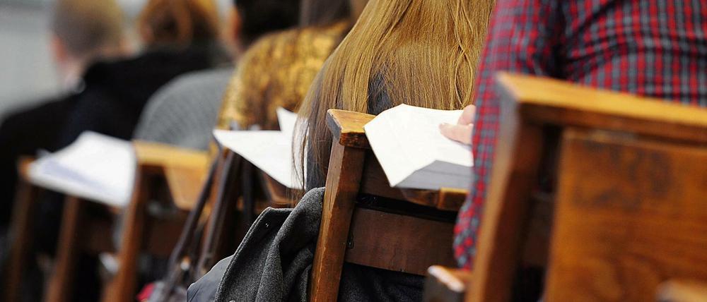 Volle Hörsäle: Die Berliner Universitäten sollen künftig 2000 statt 1300 Lehrer im Jahr ausbilden.