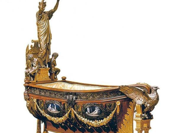 Prunkwiege für den Prinzen Louis Napoleon