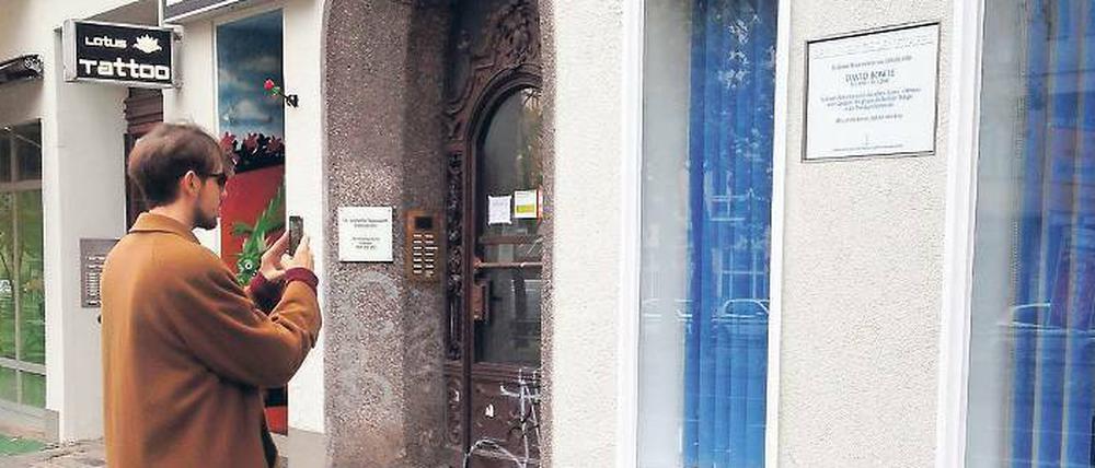 Pilgerstätte. Hier wohnte Bowie während seiner Berliner Jahre. 