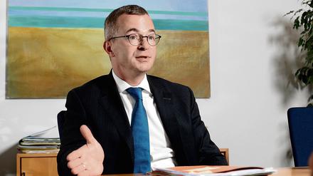Albrecht Gerber (SPD). "Ich habe keine Angst vor Berlinern." 