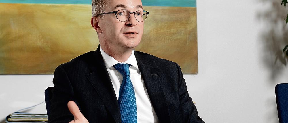 Albrecht Gerber (SPD). "Ich habe keine Angst vor Berlinern."