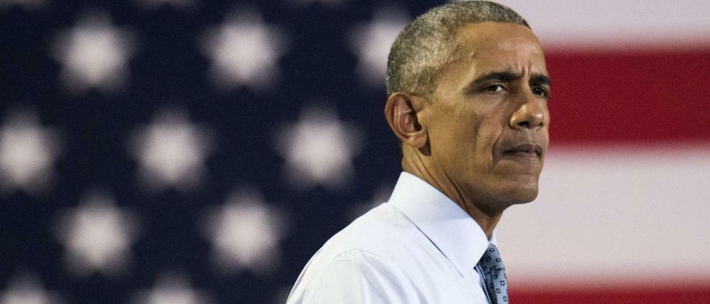 Der scheidende US-Präsident Barack Obama.
