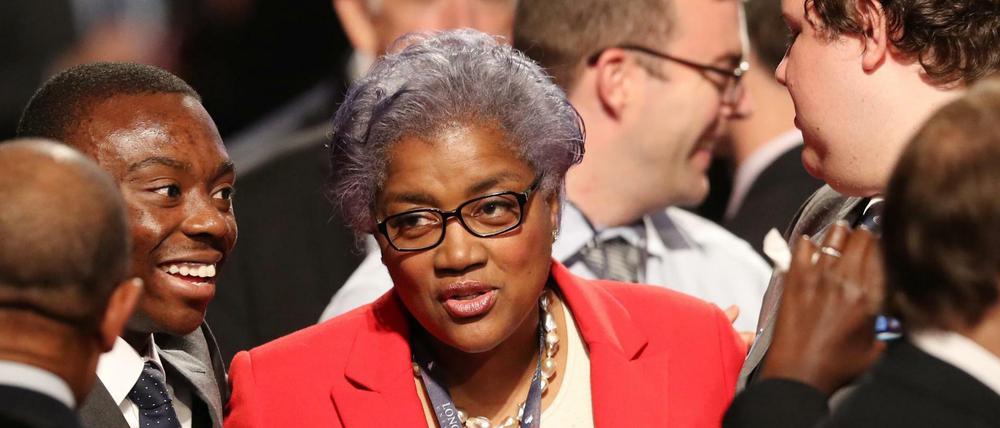 Gefeuert bei CNN: Die Übergangs-Parteichefin der US-Demokraten, Donna Brazile